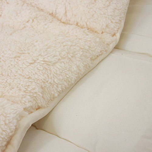 "Sherpa" Teddy Bear Fleecy Mattress Topper Protector Under Blanket